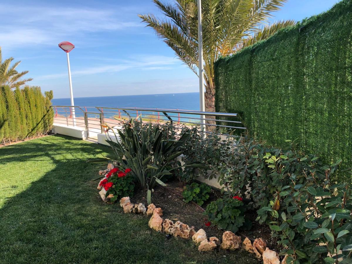 Infinity Luxury Sea View Apartment With Private Garden Arenales del Sol Zewnętrze zdjęcie